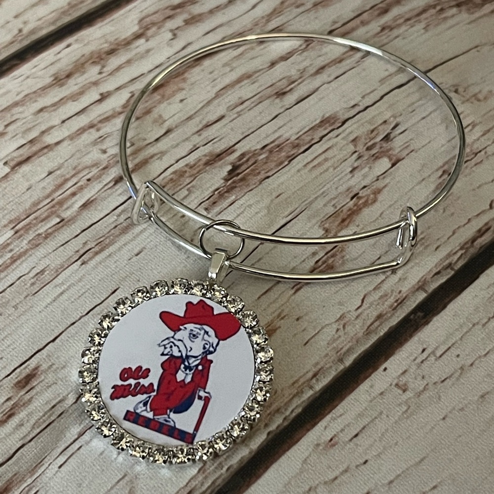 Ole miss bracelet